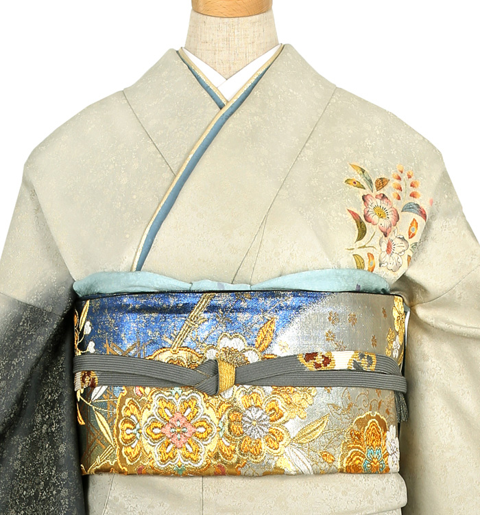 桐屋辻が花 訪問着（専用襦袢付）No.AA-2416-Mサイズ_01