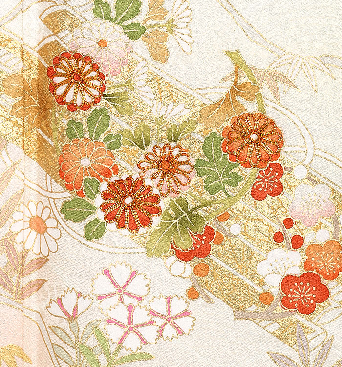 芸能人着用柄 訪問着 No.AA-2546-Mサイズのレンタル｜きもの365