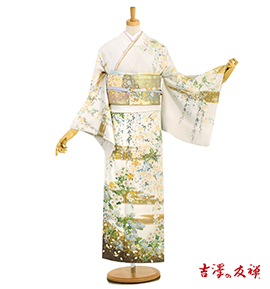 吉澤友禅 訪問着 No.AA-3086-Mサイズ