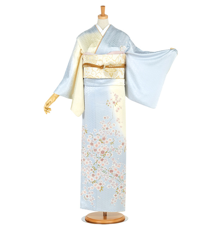 芸能人着用柄 訪問着 No.AA-3166-Mサイズのレンタル｜きもの365