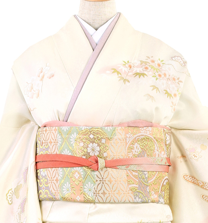 美品 ＬＬ寸 一越地 お茶事最適 附下げ・訪問着（正絹）未使用＜HH2123＞ 訪問着 No.AA-3216-Mサイズのレンタル｜きもの365