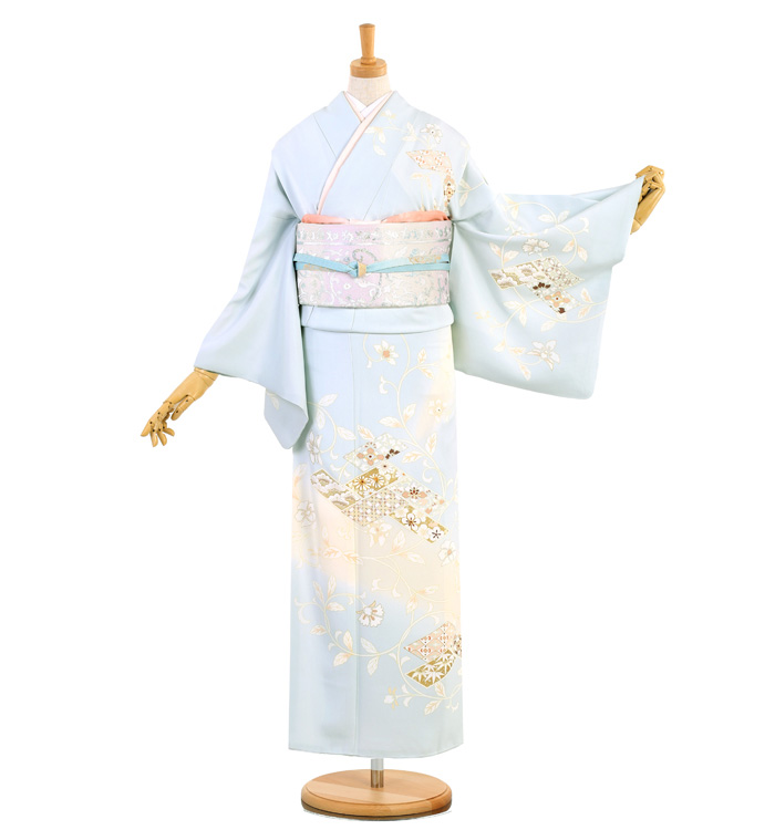 着物salonU 訪問着 No.AA-3764-Mサイズのレンタル｜きもの365