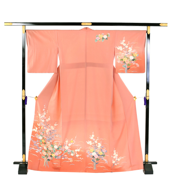 京友禅 訪問着 No.AA-3239-Mサイズのレンタル｜きもの365