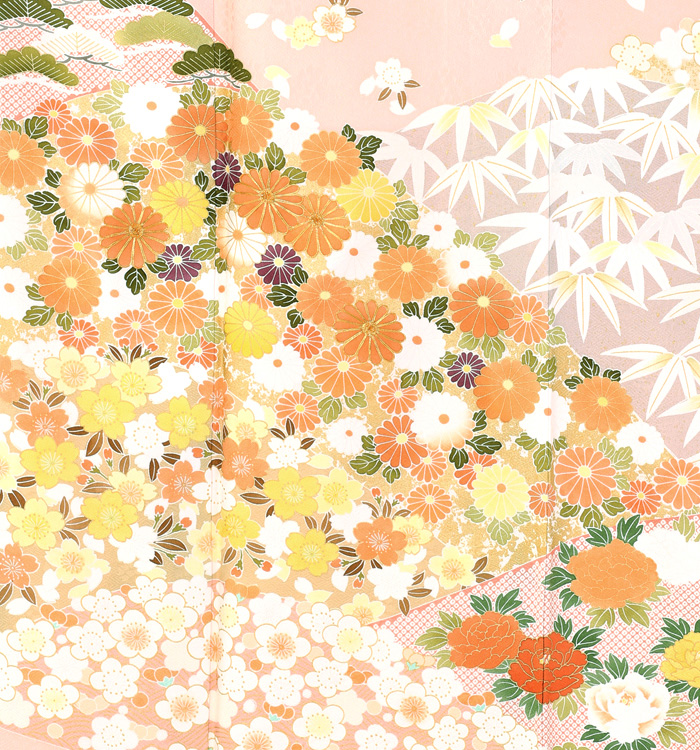 青柳 訪問着 No.AA-3279-Mサイズのレンタル｜きもの365