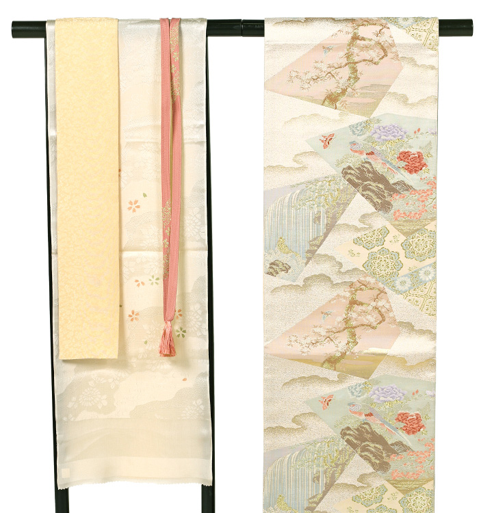 【期間限定特価】 総刺繍 訪問着 No.AA-3608-Mサイズのレンタル｜きもの365 着物・浴衣