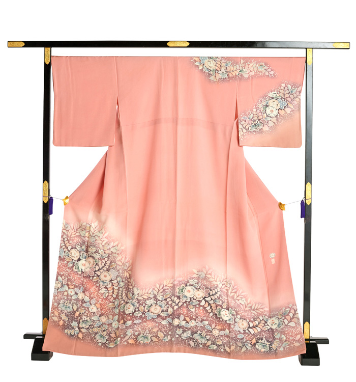 訪問着 フルセット 辻ヶ花 翠山工房 桐谷 幻想的 入学式 卒業式 H0