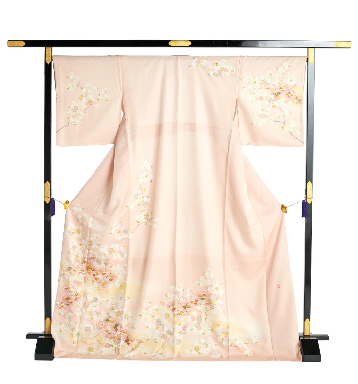 お値引最終価格＞久保耕-久美すがた：振袖(新品未仕立品)