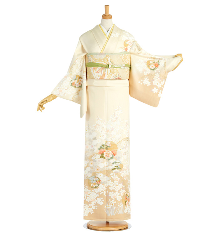 みー(5着) 訪問着 No.AA-4117-Mサイズのレンタル｜きもの365