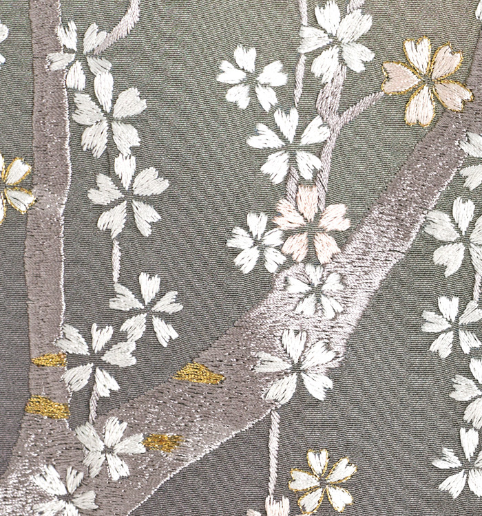 総刺繍 一つ紋訪問着 No.AA-4154-Mサイズのレンタル｜きもの365