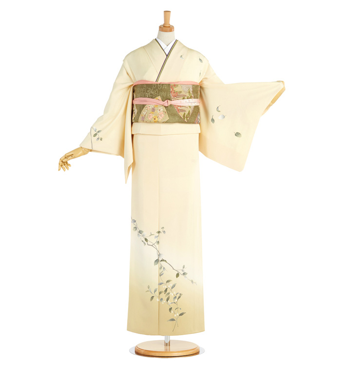 本加賀友禅 訪問着 No.AA-4158-Mサイズのレンタル｜きもの365