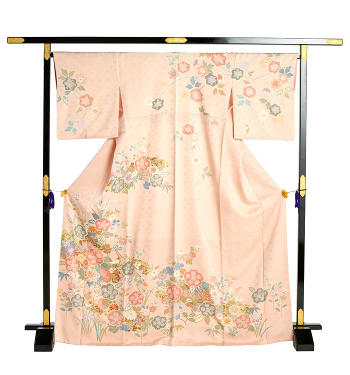 芸能人着用柄 訪問着 No.AA-4169-Mサイズのレンタル｜きもの365