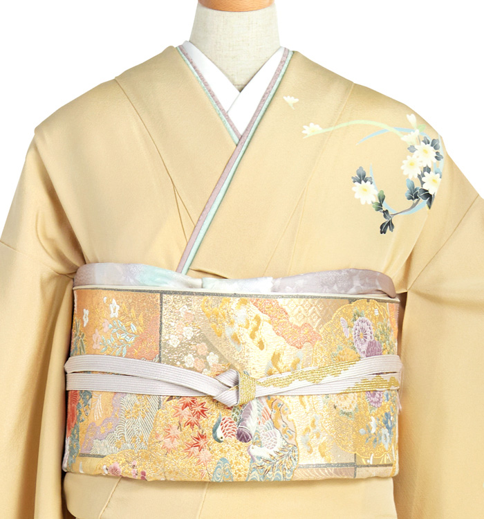 本加賀友禅 一つ紋訪問着 No.AA-4310-Sサイズのレンタル｜きもの365