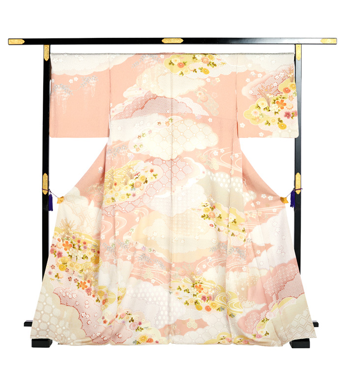 訪問着（専用襦袢付）No.AA-4322-ワイド-MOサイズのレンタル｜きもの365