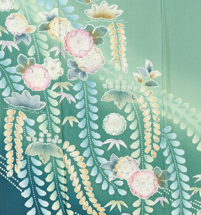 辻が花 訪問着 No.AA-4428-Sサイズのレンタル｜きもの365