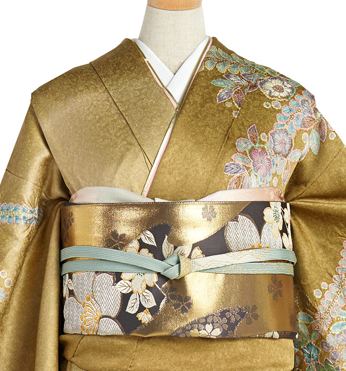 辻が花 訪問着 No.AA-4429-Sサイズのレンタル｜きもの365