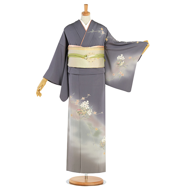 一つ紋訪問着 No.AA-4497-Sサイズのレンタル｜きもの365