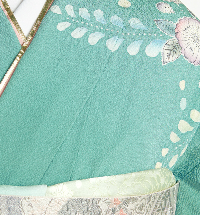 辻が花 訪問着 No.AA-4551-Sサイズのレンタル｜きもの365