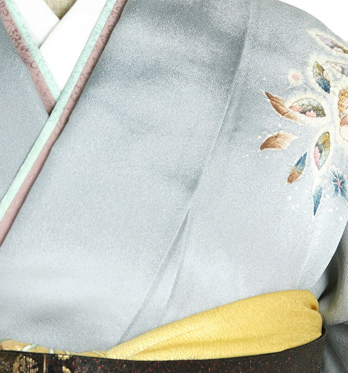 桐屋辻が花 訪問着 No.AA-4571-Sサイズのレンタル｜きもの365