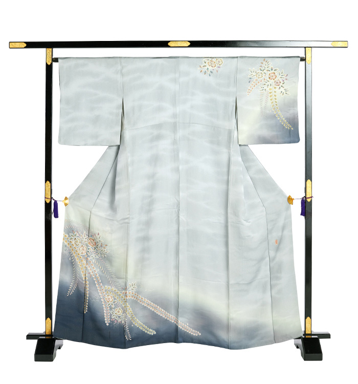 桐屋辻が花 訪問着 No.AA-4571-Sサイズのレンタル｜きもの365