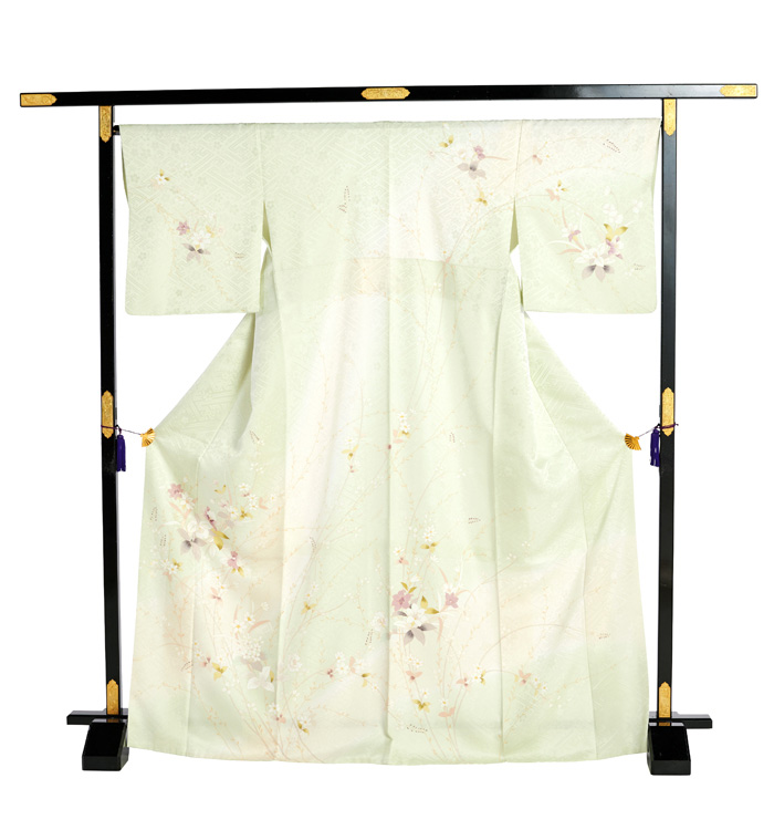 芸能人着用柄 訪問着 No.AA-4585-Mサイズのレンタル｜きもの365