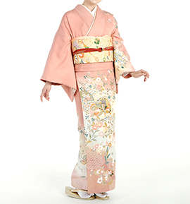 【帯・逸品】美しいキモノ掲載柄 訪問着 No.AA-4596-Mサイズ