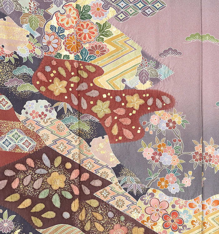 帯・逸品】美しいキモノ掲載柄 訪問着 No.AA-4603-Sサイズのレンタル