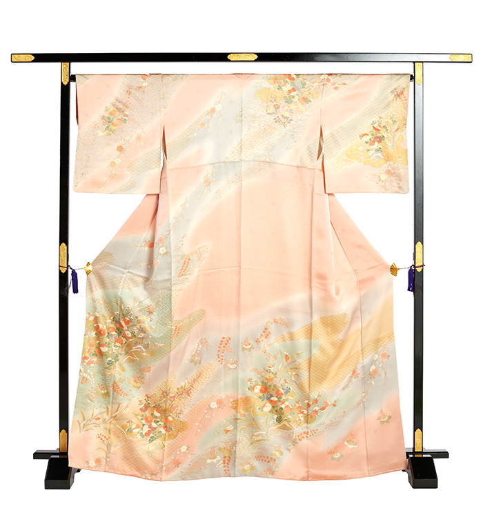 帯・逸品】芸能人着用柄 訪問着 No.AA-4625-Mサイズのレンタル｜きもの