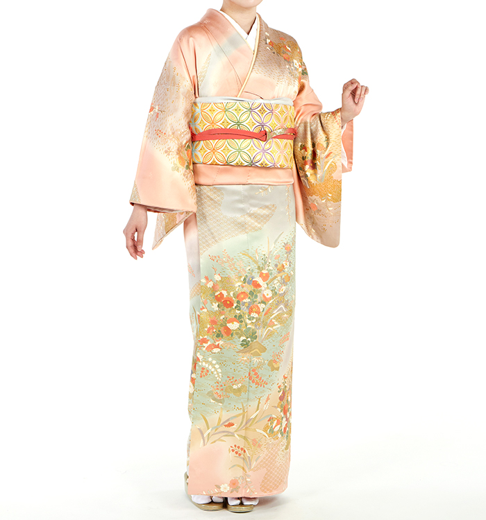 専用です☆アンティークピンク着物2点 レンタル品】玉城ティナ×紅一点 2尺袖 袴 17点セット 91-99cm