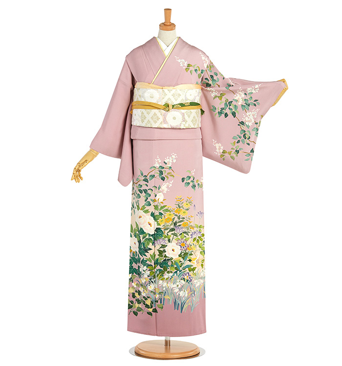 【5％OFF】 一つ紋訪問着 No.AA-4646-Mサイズのレンタル｜きもの365 着物・浴衣