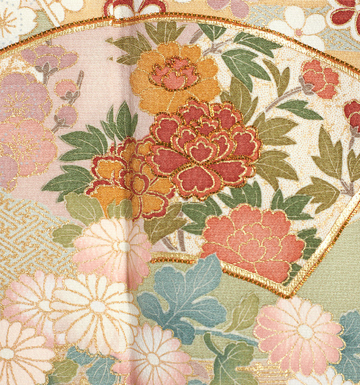 帯・逸品】一つ紋訪問着 No.AA-4666-Mサイズのレンタル｜きもの365