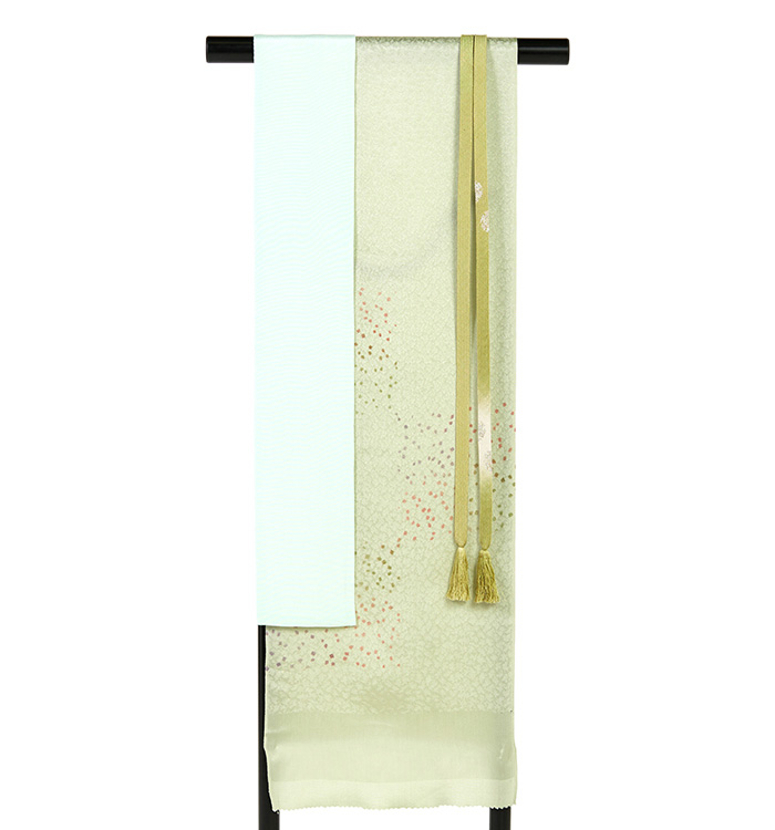 値下げ交渉ミニギャベ●29×30㎝●手織●本物●新品未使用 遊牧民が紡ぐギャッベ 訪問着 No.AA-4692-Mサイズのレンタル｜きもの365