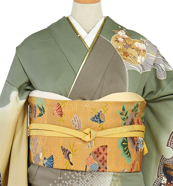 【帯・逸品】訪問着 No.AA-4726-Sサイズ_01