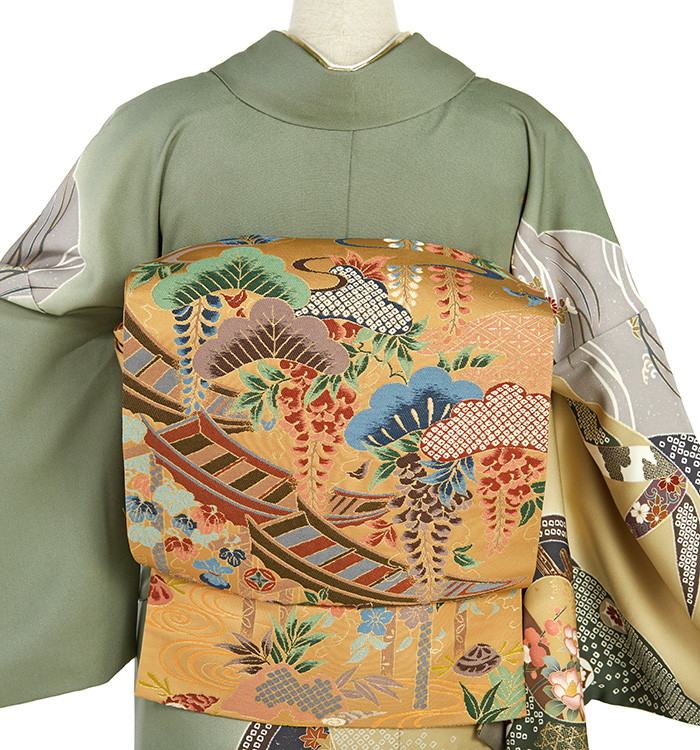 【帯・逸品】訪問着 No.AA-4726-Sサイズ_02