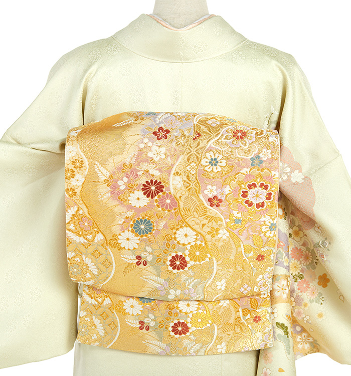 yumeco✺正絹 単衣 作家物落款 トールサイズ 訪問着 A3550 yumeco✺正絹 単衣 作家物落款 トールサイズ 訪問着 A3550 yumeco様専用