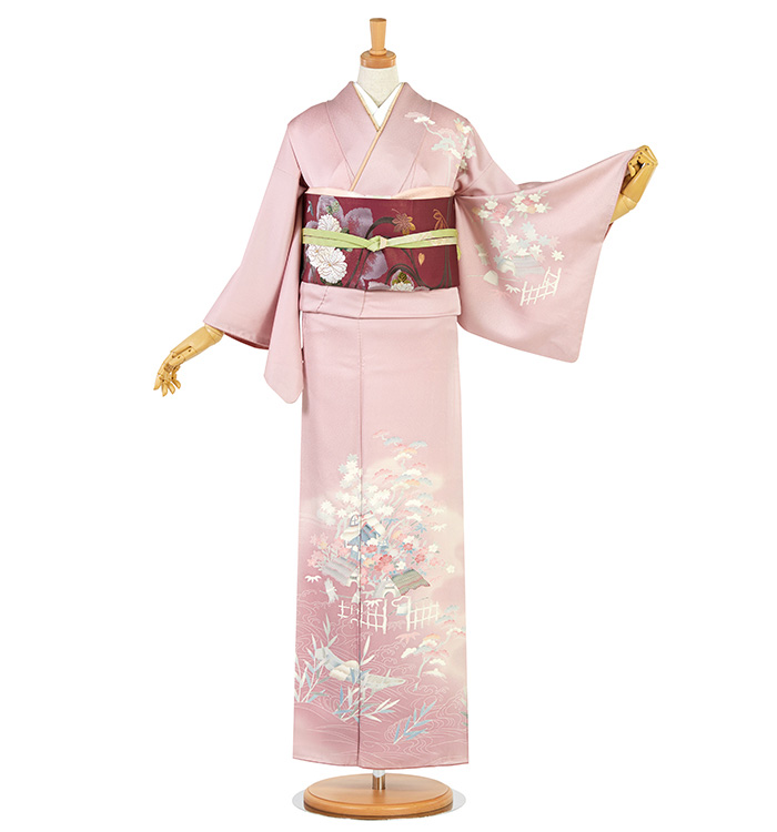 訪問着（専用襦袢付）No.AA-4840-Mサイズ