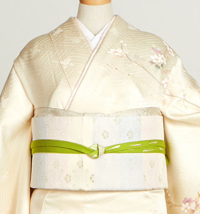 芸能人着用柄 訪問着 No.AA-4842-Mサイズのレンタル｜きもの365