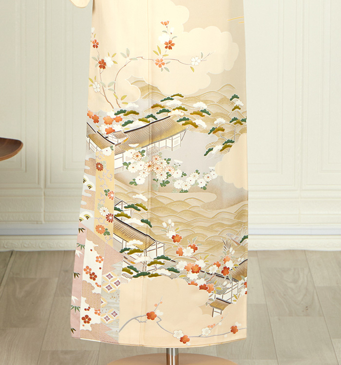 帯・逸品】一つ紋訪問着 No.AA-4856-Mサイズのレンタル｜きもの365