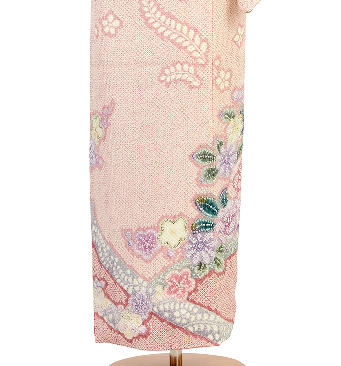 総絞り 訪問着 No.AA-4884-Mサイズのレンタル｜きもの365