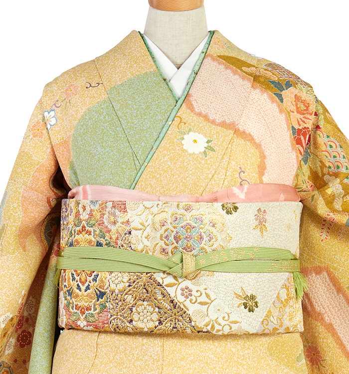 初代松井青々 訪問着 No.AA-4886-Mサイズのレンタル｜きもの365