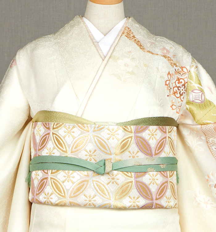 作家物　麦とポピー　可愛らしい訪問着 作家物 麦とポピー 可愛らしい訪問着 何度も着たくなるお気に入りの