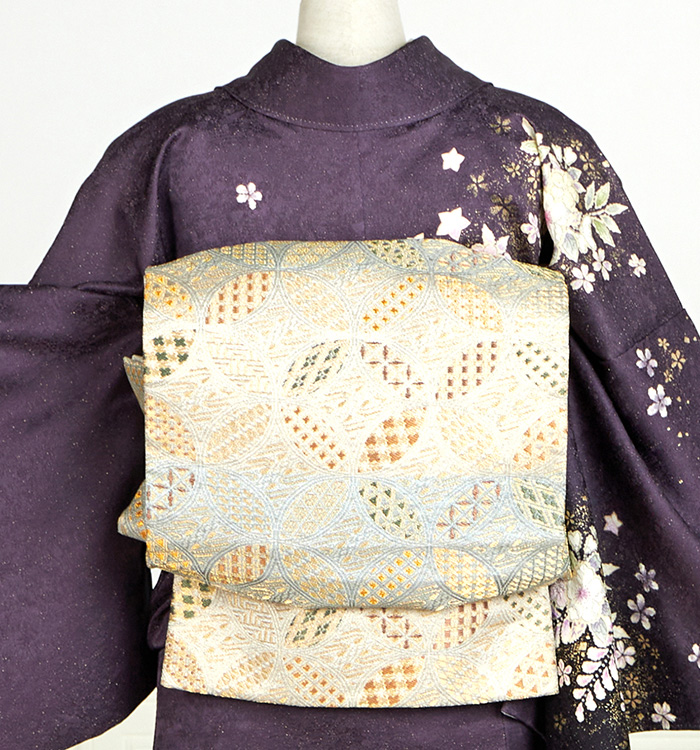 桐屋辻が花 訪問着 No.AA-4929-ワイド-MOサイズのレンタル｜きもの365