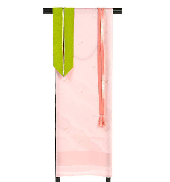 専用ページ　訪問着　ピンク 訪問着 MR-1002 慶長花熨斗目 S/mtu_111