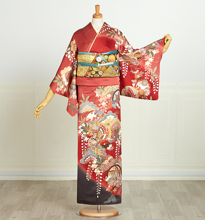 アンティーク風 訪問着 No.AA-4997-Mサイズの通販｜きもの365