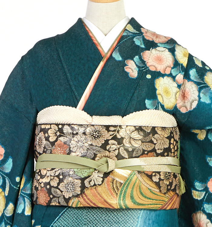 関芳 辻が花 訪問着 No.AA-4998-Mサイズのレンタル｜きもの365