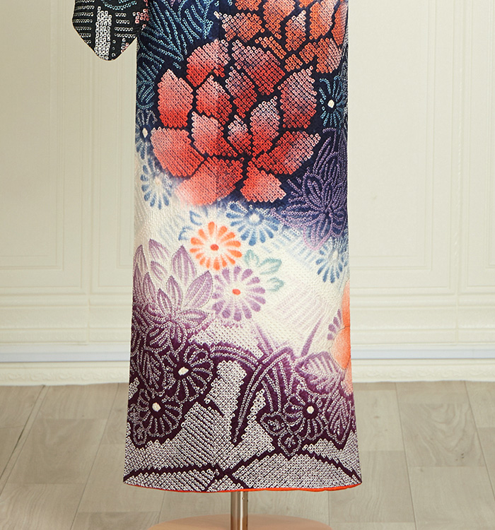 総絞り 訪問着 No.AA-5022-Sサイズの通販｜きもの365