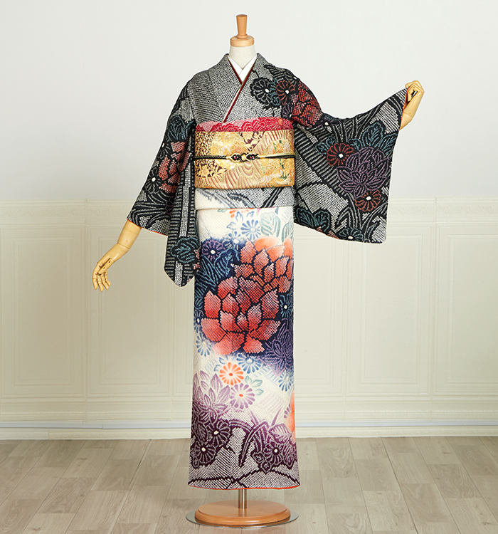 総絞り 訪問着 No.AA-5022-Sサイズの通販｜きもの365