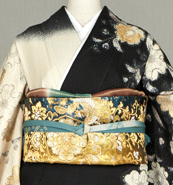 辻が花 訪問着 No.AA-5063-Mサイズのレンタル｜きもの365