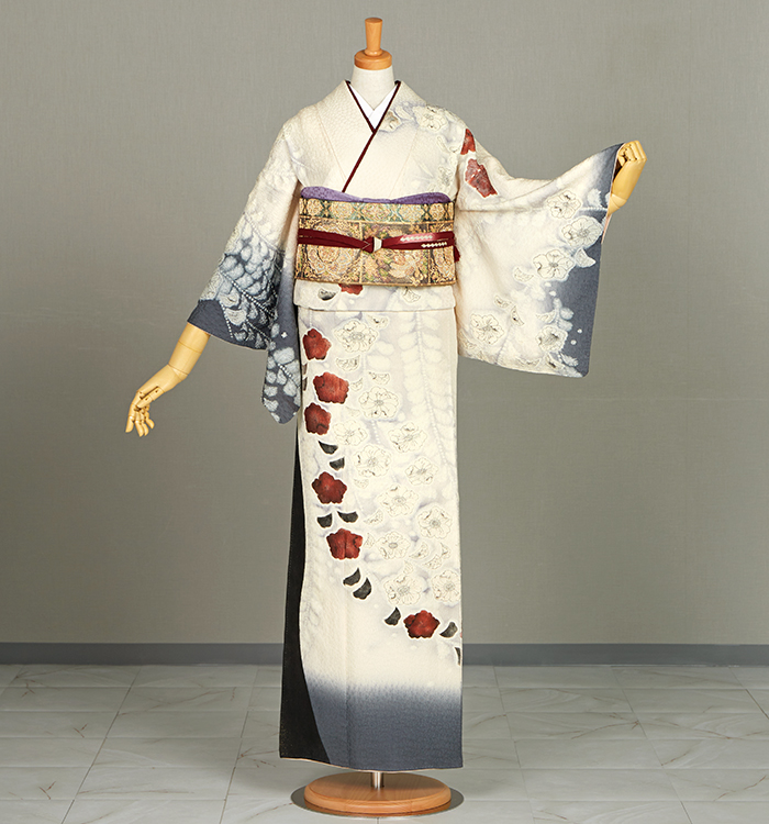 辻が花 訪問着 No.AA-5072-Mサイズのレンタル｜きもの365