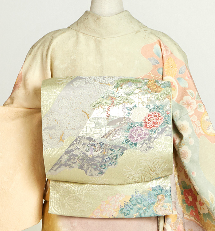 nananatsuple✺美品未着用 正絹 訪問着 着物 A3707 訪問着 No.AA-5081-Mサイズのレンタル｜きもの365