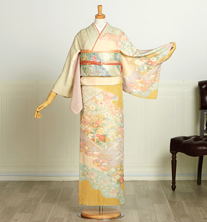 訪問着 No.AA-5081-Mサイズのレンタル｜きもの365